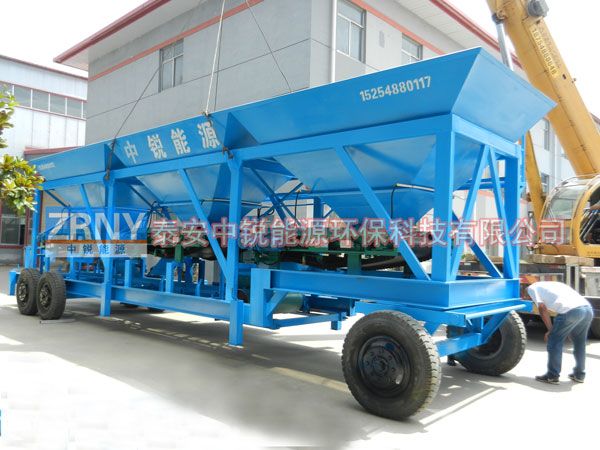 三倉移動式電腦混煤機(jī)