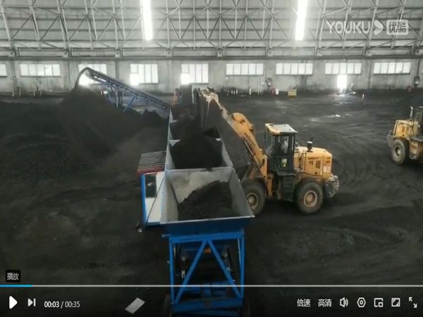 廣東移動式配煤機設(shè)備安裝完成